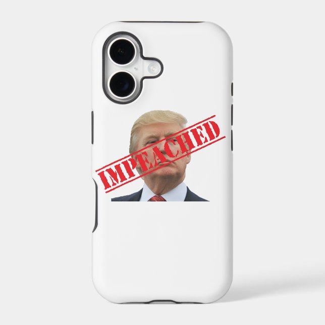 Impeached Iphone Case (Back)