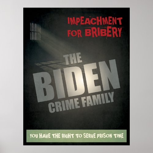 Impeachment for Bribery Poster