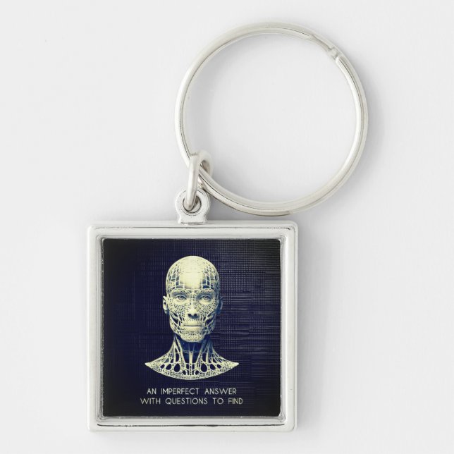 IMPERFECT ANSWER KEYCHAIN (Front)