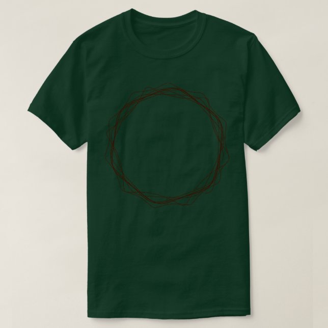 Imperfect Spirograph no 7 T-Shirt (Design Front)