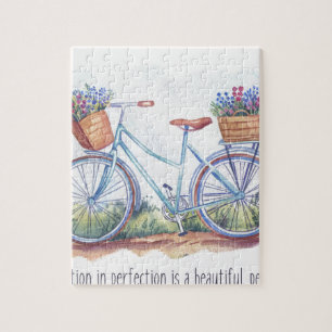Imperfection in perfection jigsaw puzzle