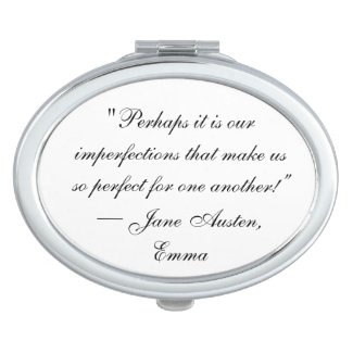 Imperfections make perfect matches compact mirror