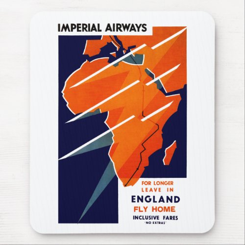 Imperial Airways Africa Mouse Pad