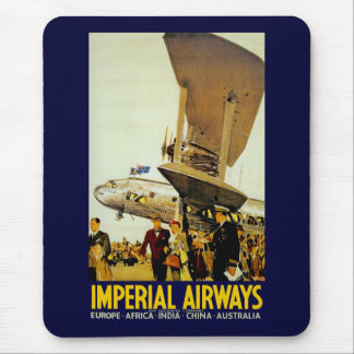 Imperial Airways Arrival Mouse Pad