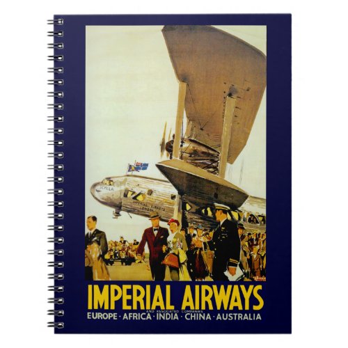 Imperial Airways Arrival Notebook