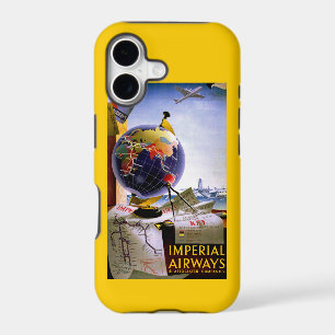 Imperial Airways Globe iPhone 17 Case