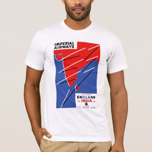 Imperial Airways  India T_Shirt