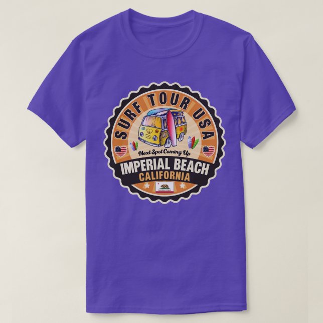 Imperial Beach California 2 T-Shirt (Design Front)