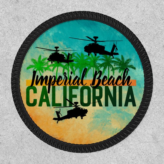 Imperial Beach California Military Helicopters Patch (Front)