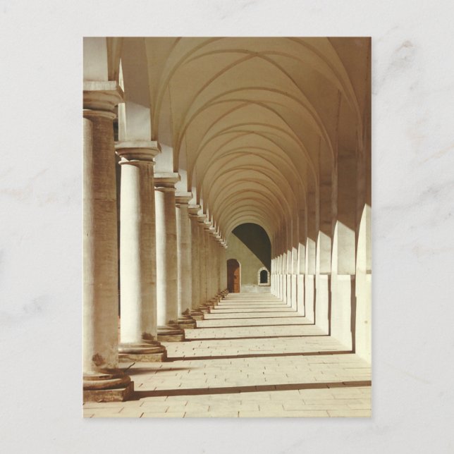 Imperial Castle stables. Dresden, Germany. Color Postcard (Front)