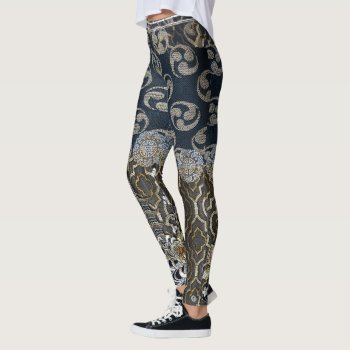 Imperial City Crescents Leggings by AlignBoutique at Zazzle
