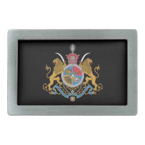 Imperial Coat of Arms of Iran 1925_1979 Belt Buckle