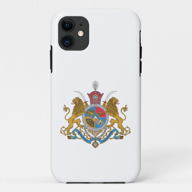 Imperial Coat of Arms of Iran (1925-1979) Case-Mate iPhone Case (Back)