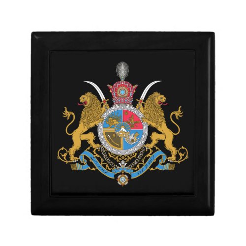 Imperial Coat of Arms of Iran 1925_1979 Gift Box