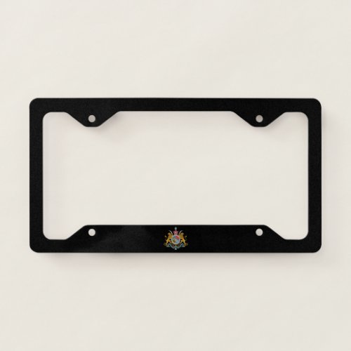 Imperial Coat of Arms of Iran 1925_1979 License Plate Frame
