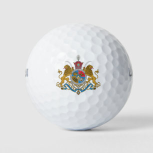 Imperial Coat of Arms of Iran (1925-1979) Magnet Golf Balls