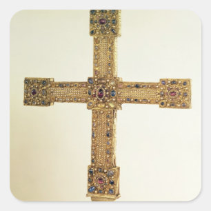 Imperial Cross of the Holy Roman Empire Square Sticker