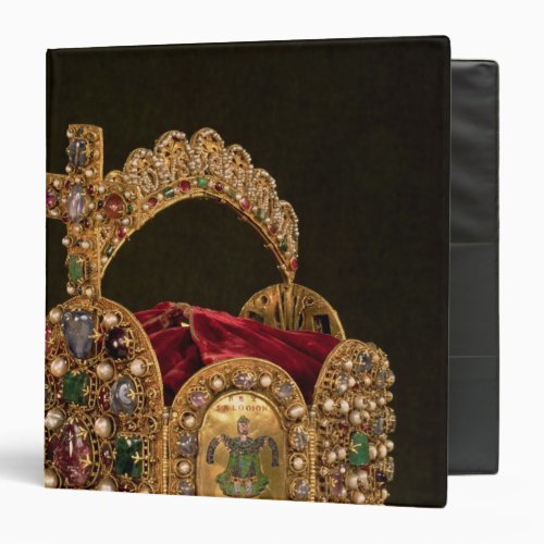 Imperial Crown made for the coronation of Otto 3 Ring Binder