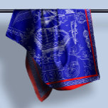 Imperial Dynasty Silky Scarf<br><div class="desc">Immerse yourself in the grandeur of ancient China with our "Imperial Dynasty Silk Scarf." A majestic piece that celebrates the rich cultural tapestry of one of the world's oldest civilizations, this scarf is a vibrant tribute to China's illustrious history. Drenched in a royal blue hue and bordered with a striking...</div>
