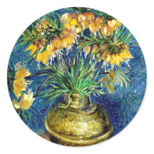 Imperial Fritillaries in a Copper Vase - Van Gogh