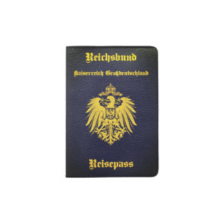 Imperial German passport Holder