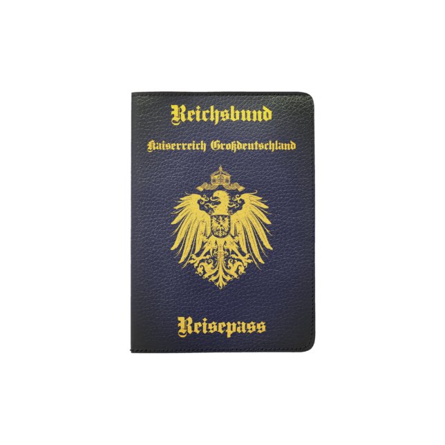 Imperial German passport Holder (Front)