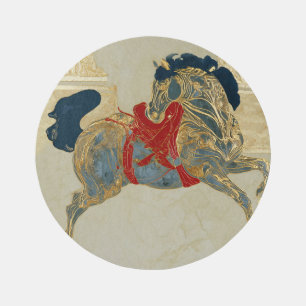 Imperial Golden Horse Outdoor Rug