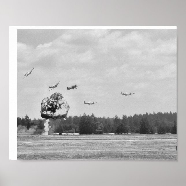 Imperial Japanese Navy Attacks Poster (Front)