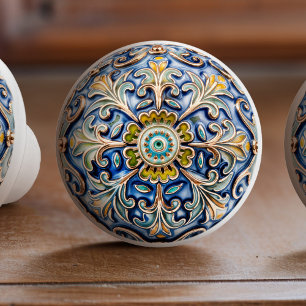 Imperial Jewel Ceramic Knob Pull