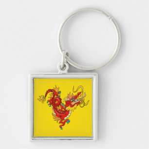 Imperial Oriental Dragon Keychain