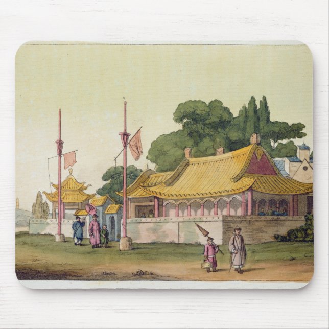Imperial Palace, Tokyo, plate 54 from 'Le Costume Mouse Pad (Front)