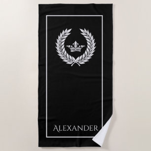 Imperial Personalized Beach Towel