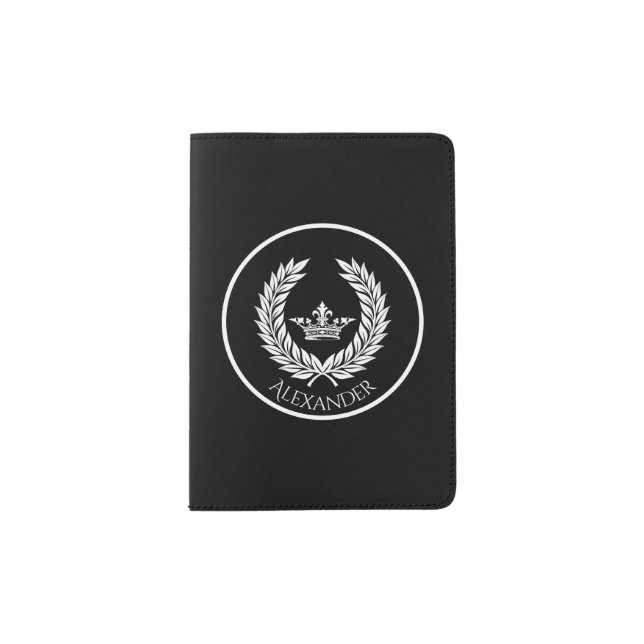 Imperial Personalized Passport Holder (Front)