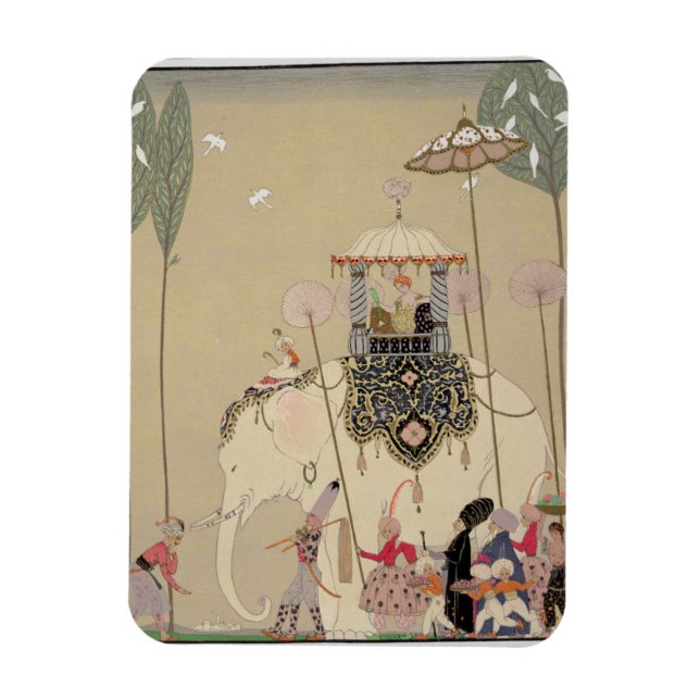 Imperial Procession (colour litho) Magnet (Vertical)