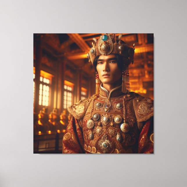 Imperial Reverence Canvas Print (Front)