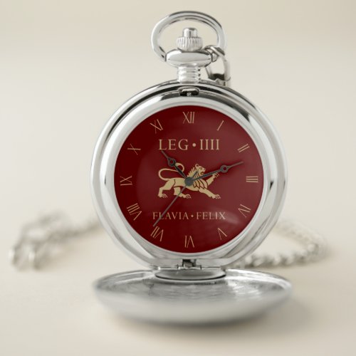 Imperial Roman Army _ Legio IV Flavia Felix Pocket Watch