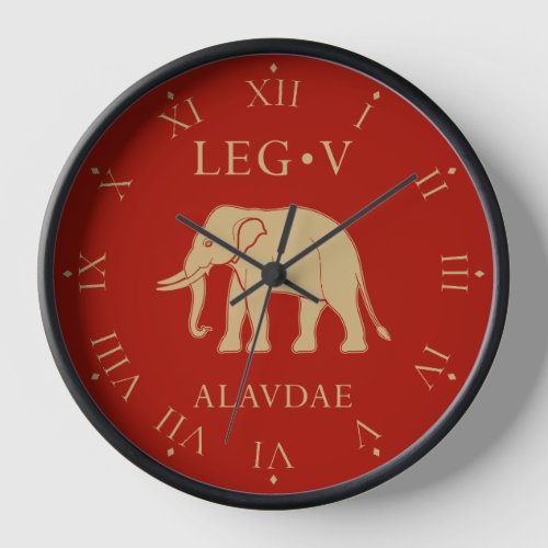 Imperial Roman Army _ Legio V Alaudae Clock