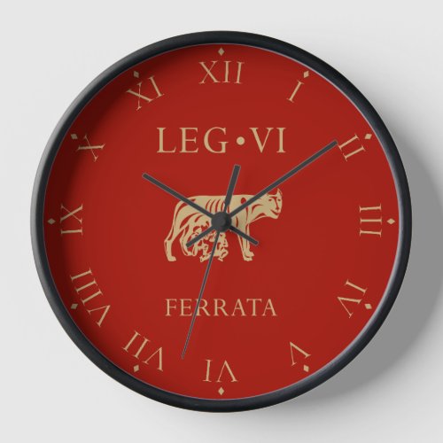 Imperial Roman Army _ Legio VI Ferrata Clock