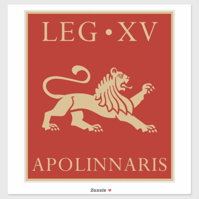 Imperial Roman Army - Legio XV Apollinaris Sticker (Sheet)