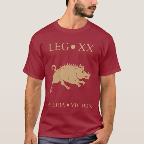 Imperial Roman Army _ Legio XX Valeria Victrix T_Shirt