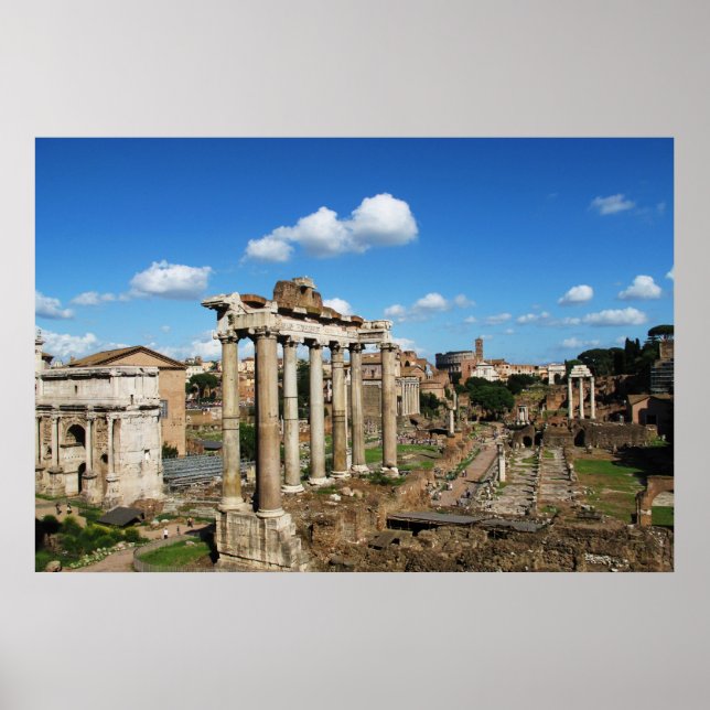 IMPERIAL ROMAN FORUM POSTER (Front)