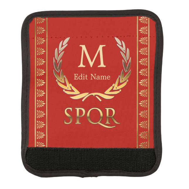 Imperial Rome Luggage Handle Wrap (Front)