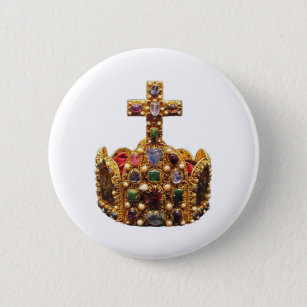 Imperial Royal Crown of the Holy Roman Empire Button