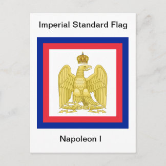 Imperial Standard Flag of Napoleon I Postcard