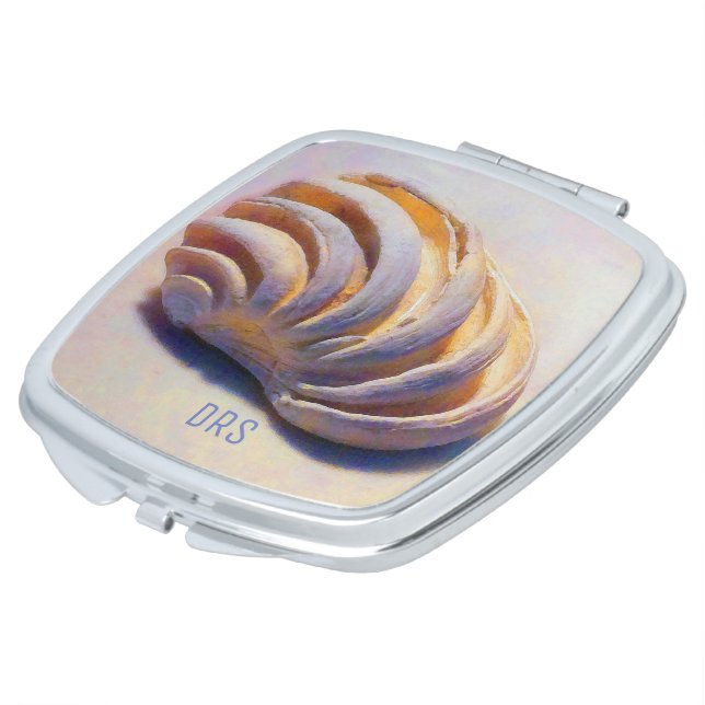 Imperial Venus Shell Mirror For Makeup (Turned)