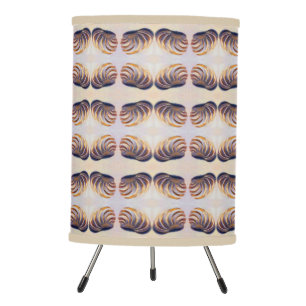 Imperial Venus Shell Pattern Tripod Lamp