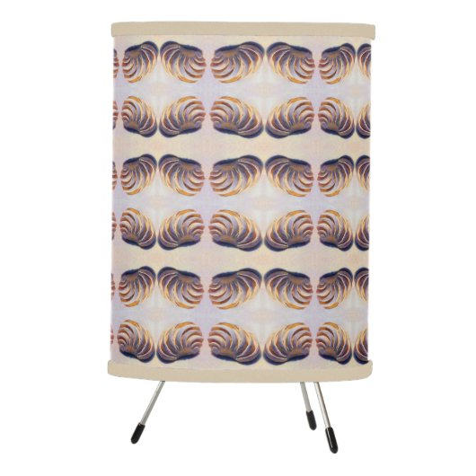 Imperial Venus Shell Pattern Tripod Lamp (Right)