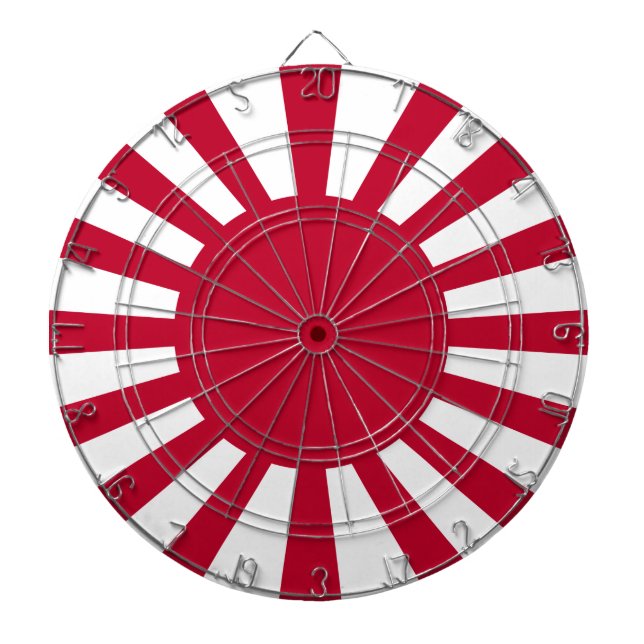 Imperial War Flag of Japan Dart Board (Front)