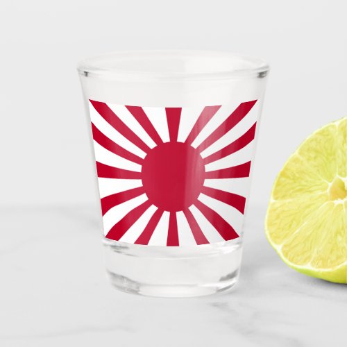 Imperial War Flag of Japan Shot Glass