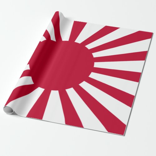 Imperial War Flag of Japan Wrapping Paper